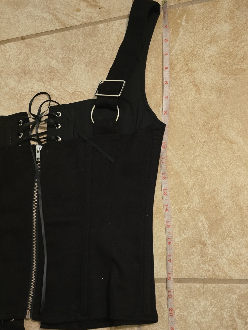 Forest Ink Black Dolly Corset XL Like New - Picture 6 of 7